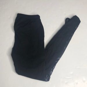 Torrid Sequin Leggings Size 00(10-M/L) Black